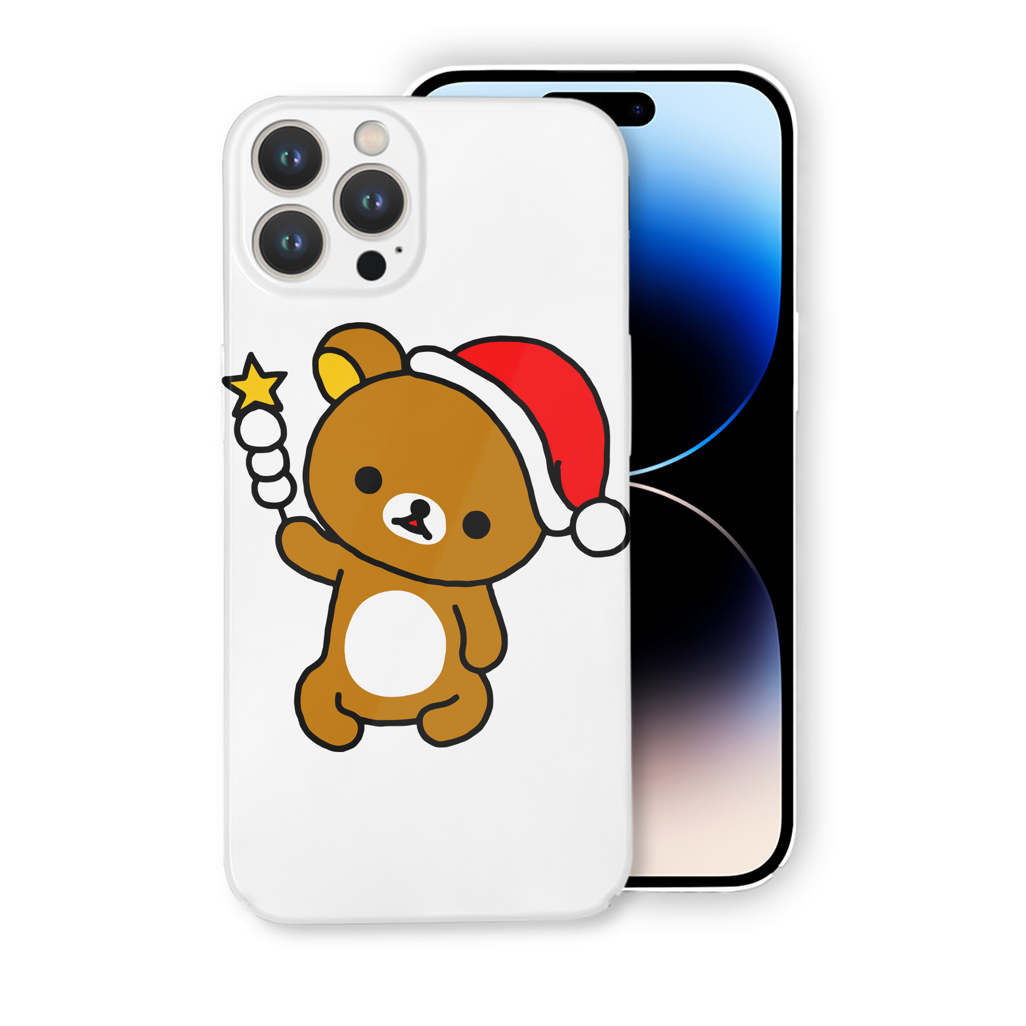 （画像用） リラックマ リラックマ キイロイトリ Rilakkuma Korilakkuma Kiiroitori 【iPhone 14シリーズ対応】ハードケース